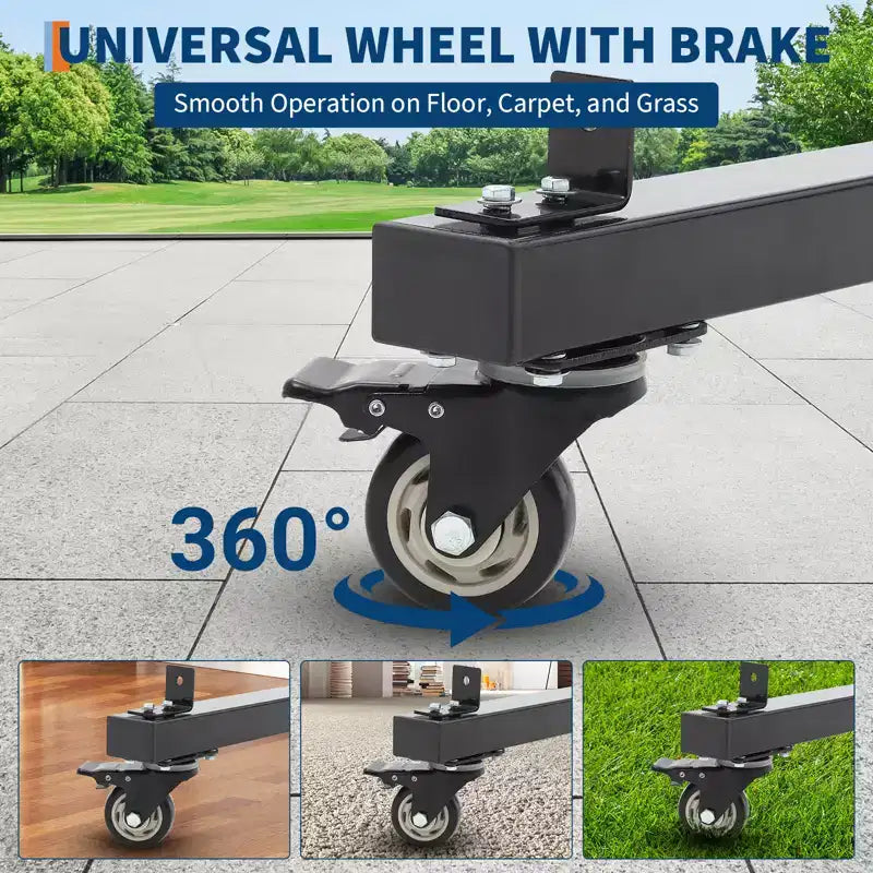 Carrello per Sedie Pieghevoli e Tavoli Rinforzato
