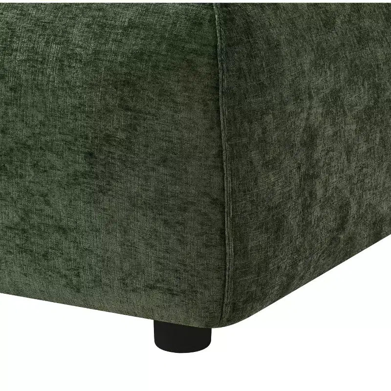 Poltrona d'accento moderna curva imbottita