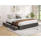 Struttura letto matrimoniale standard con 4 cassetti contenitore
