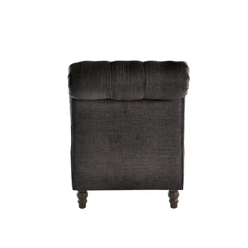 Chaise longue trapuntata con struttura in legno massello