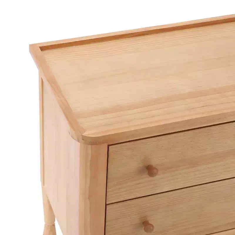 Comodino moderno a 2 cassetti con vassoio superiore