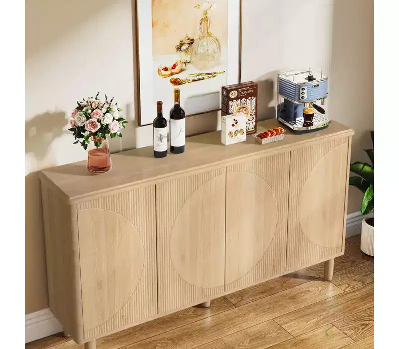 Madia da 151 cm con 4 ante