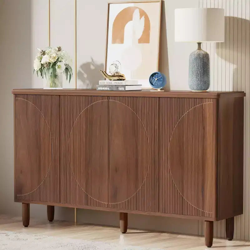 Madia da 151 cm con 4 ante