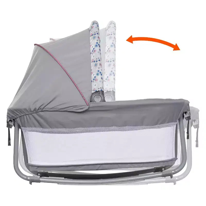 Box per bambini con culla a dondolo