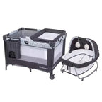 Box per bambini con culla a dondolo