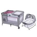 Box per bambini con culla a dondolo