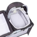 Box per bambini con culla a dondolo