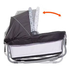 Box per bambini con culla a dondolo