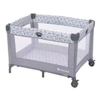Box per bambini con culla a dondolo