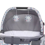 Box per bambini con culla a dondolo