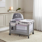 Baby Trend Nursery Den Playard with Rocking Cradle